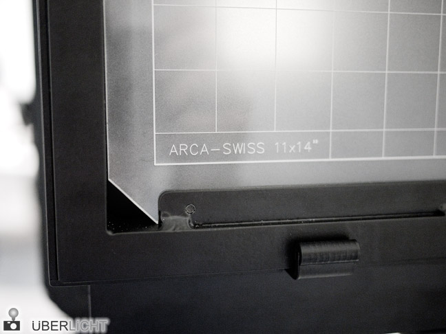 Arca-Swiss LulF Großformat-Kamera Mattscheibe 11x14 Inch