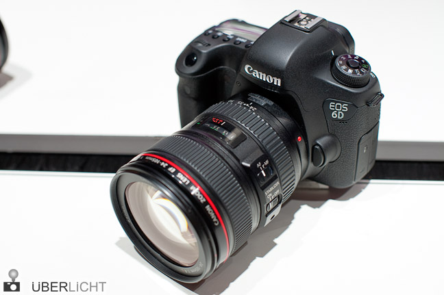 Canon EOS 6D Einstiegs-Vollformat-Kamera auf der Photokina