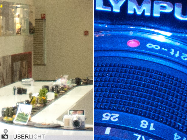 Olympus Body Cap Lens 15 mm 1:8 Test-Bilder des mft-Objektivs im Gehaeusedeckel